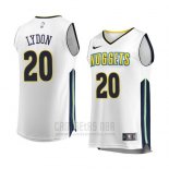 Camiseta Denver Nuggets Tyler Lydon #20 Association 2017-18 Blanco