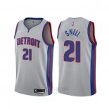 Camiseta Detroit Pistons Tony Snell #21 Statement 2019-20 Gris