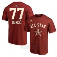 Camiseta Manga Corta All Star 2024 Luka Doncic Rojo