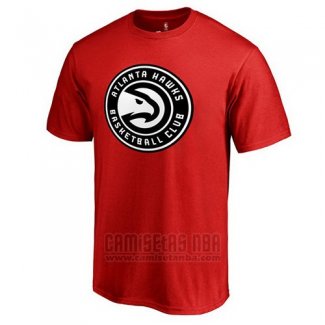 Camiseta Manga Corta Atlanta Hawks Rojo