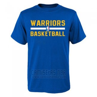 Camiseta Manga Corta Golden State Warriors Azul