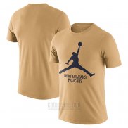 Camiseta Manga Corta New Orleans Pelicans Essential Jumpman Marron