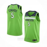 Camiseta Minnesota Timberwolves Anthony Edwards #5 Statement Verde