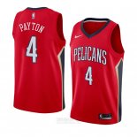 Camiseta New Orleans Pelicans Elfrid Payton #4 Statement 2018 Rojo