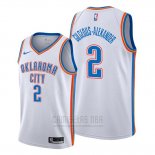 Camiseta Oklahoma City Thunder Shai Gilgeous Alexander #2 Association Blanco