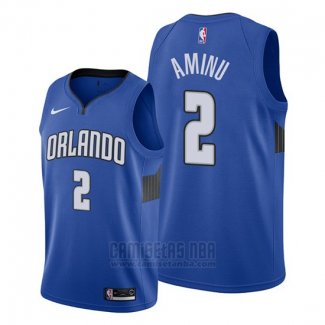 Camiseta Orlando Magic Al Farouq Aminu #2 Statement Edition Azul