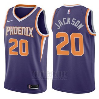 Camiseta Phoenix Suns Josh Jackson #20 2017-18 Violeta