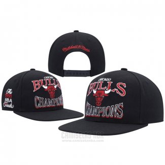 Gorra Chicago Bulls SOUL Champions Era Diamond Snapback Negro