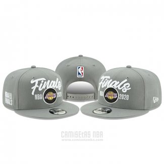 Gorra Los Angeles Lakers 2020 NBA Finals Gris