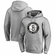 Sudaderas con Capucha Brooklyn Nets Gris