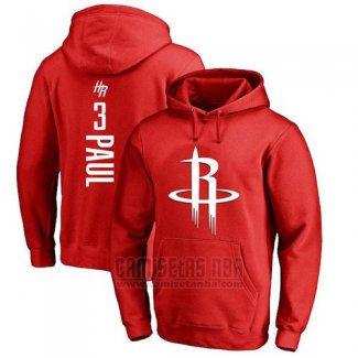 Sudaderas con Capucha Chris Paul Houston Rockets Rojo3