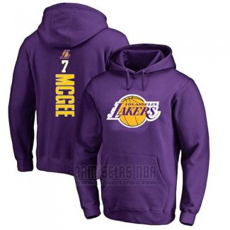 Sudaderas con Capucha Javale Mcgee Los Angeles Lakers Violeta2