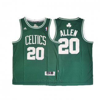 Camiseta Boston Celtics Jarrett Allen #20 Icon Verde