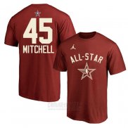 Camiseta Manga Corta All Star 2024 Donovan Mitchell Rojo