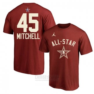 Camiseta Manga Corta All Star 2024 Donovan Mitchell Rojo