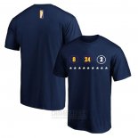 Camiseta Manga Corta Kobe Bayant Azul