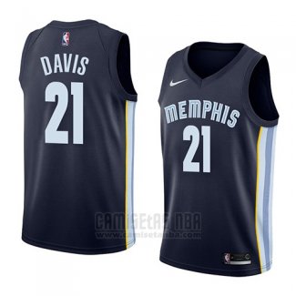 Camiseta Memphis Grizzlies Deyonta Davis #21 Icon 2018 Azul