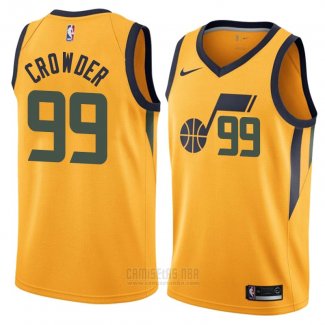 Camiseta Utah Jazz Jae Crowder #99 Statement 2018 Amarillo