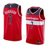 Camiseta Washington Wizards Devin Robinson #7 Icon 2018 Rojo