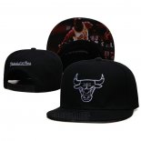 Gorra Chicago Bulls Mitchell & Ness Blanco Negro