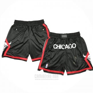 Pantalone Chicago Bulls Ciudad Just Don 2023-24 Negro