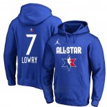 Sudaderas con Capucha All Star 2020 Toronto Raptors Kyle Lowry Azul