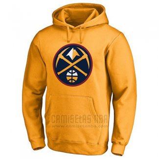 Sudaderas con Capucha Denver Nuggets Amarillo3