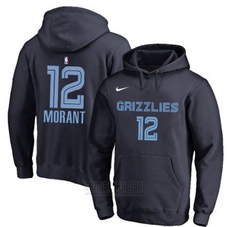 Sudaderas con Capucha Ja Morant Memphis Grizzlies 2019-20 Azul