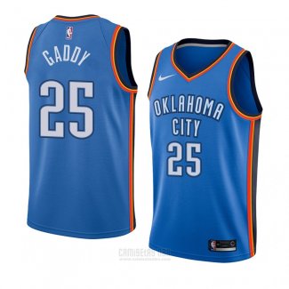 Camiseta Oklahoma City Thunder Abdul Gaddy #25 Icon 2018 Azul