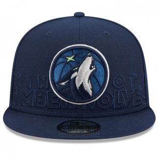 Gorra Minnesota Timberwolves 2023 NBA Draft 9FIFTY Snapback Azul