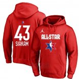 Sudaderas con Capucha All Star 2020 Toronto Raptors Pascal Siakam Rojo