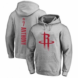 Sudaderas con Capucha Carmelo Anthony Houston Rockets Gris3