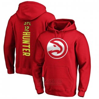 Sudaderas con Capucha De'andre Hunter Atlanta Hawks 2019-20 Rojo