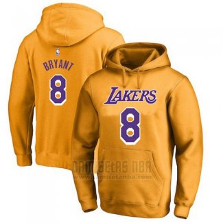 Sudaderas con Capucha Kobe Bryant Los Angeles Lakers Amarillo2