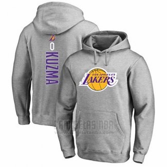 Sudaderas con Capucha Kyle Kuzma Los Angeles Lakers Gris