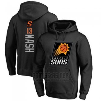 Sudaderas con Capucha Steve Nash Phoenix Suns Negro3