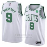 Camiseta Boston Celtics Brad Wanamaker #9 Association 2018 Blanco