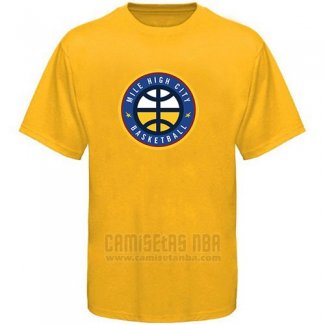 Camiseta Manga Corta Denver Nuggets Amarillo5