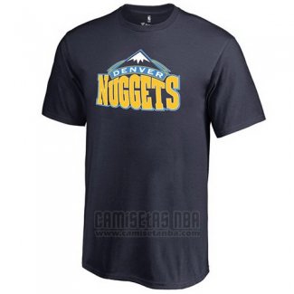 Camiseta Manga Corta Denver Nuggets Azul Marino4