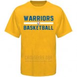 Camiseta Manga Corta Golden State Warriors Amarillo2