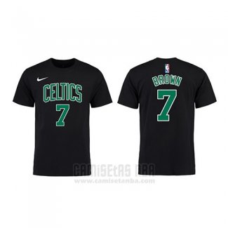 Camiseta Manga Corta Jaylen Brown Boston Celtics Negro