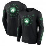 Camiseta Manga Larga Boston Celtics 2024 NBA Finals Champions Drive to the Hoop Negro