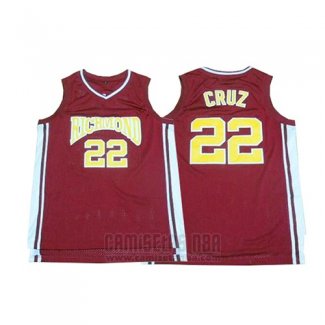 Camiseta Pelicula Richmond Timo Cruz #22 Rojo