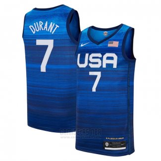 Camiseta USA 2021 Kevin Durant #7 Azul