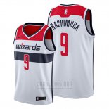 Camiseta Washington Wizards Rui Hachimura #9 Association 2019-20 Blanco