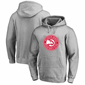 Sudaderas con Capucha Atlanta Hawks Gris2