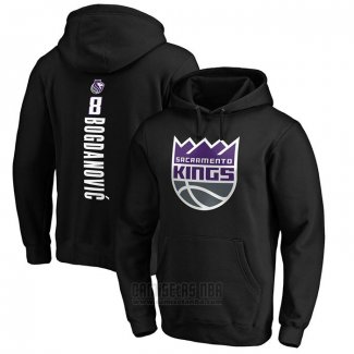 Sudaderas con Capucha Bogdan Bogdanovic Sacramento Kings Negro