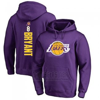 Sudaderas con Capucha Kobe Bryant Los Angeles Lakers Violeta2