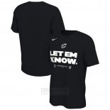 Camiseta Manga Corta Cleveland Cavaliers 2024 NBA Playoffs Mantra Negro