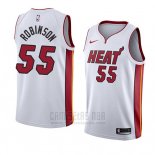 Camiseta Miami Heat Duncan Robinson #55 Association 2018 Blanco